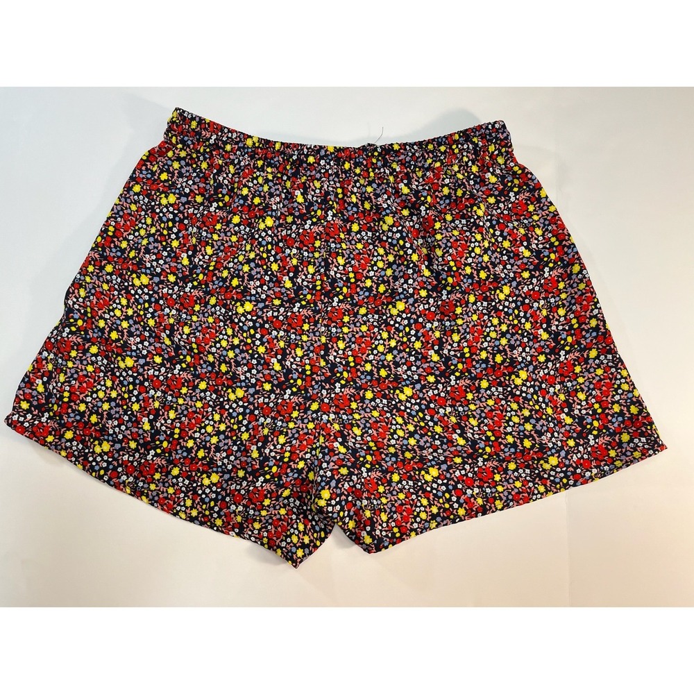 J.Crew Mercantile Womens Ditsy Floral Drawstring Shorts S Cottagecore Boho Retro